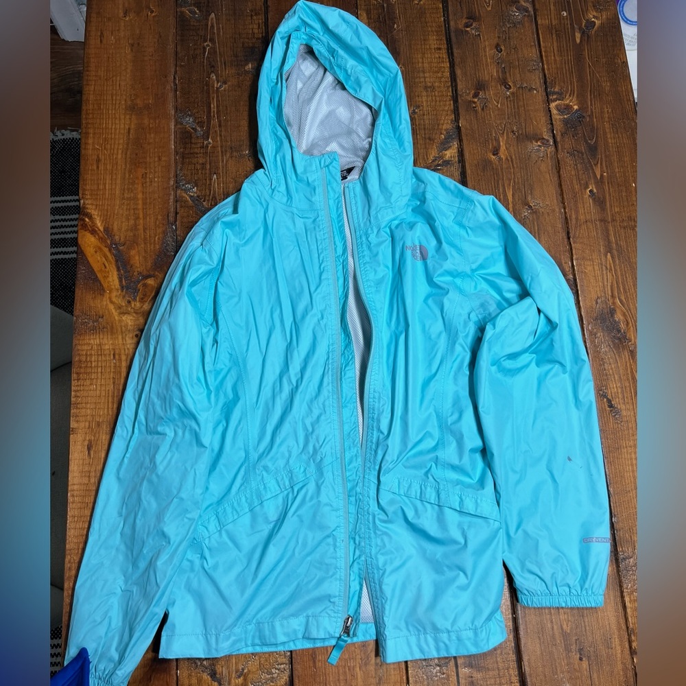 Girls xl North Face rain resistant jacket